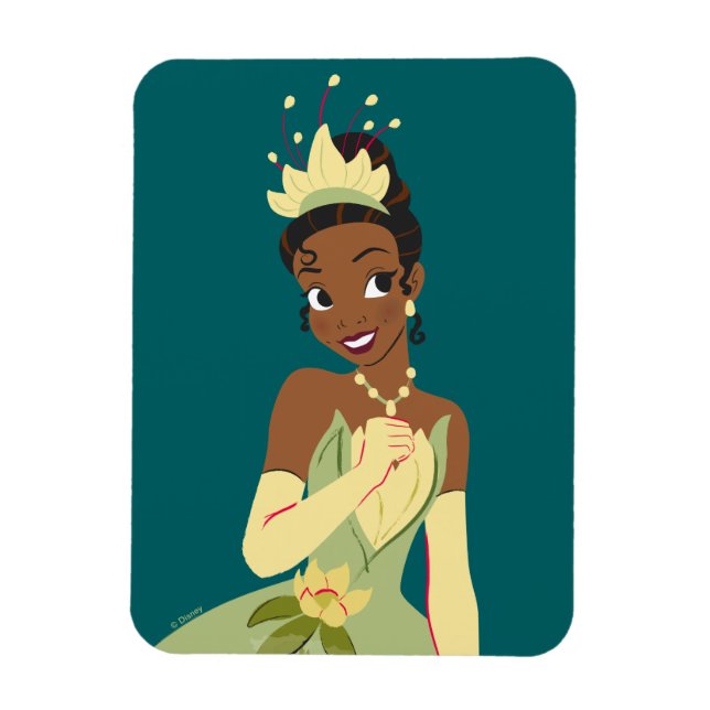 Regal Radiance Princess Tiana Magnet (Vertical)