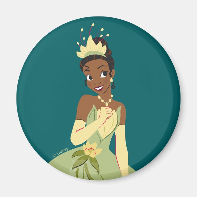 Regal Radiance Princess Tiana Magnet (Front)