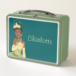 Regal Radiance Princess Tiana Metal Lunch Box