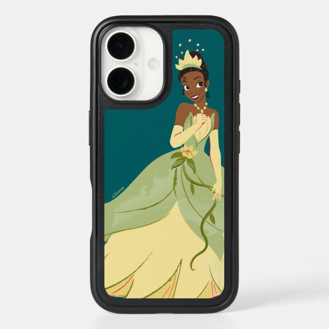Regal Radiance Princess Tiana Otterbox iPhone Case (Back)