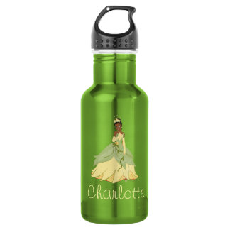 Regal Radiance Princess Tiana Stainless Steel Water Bottle