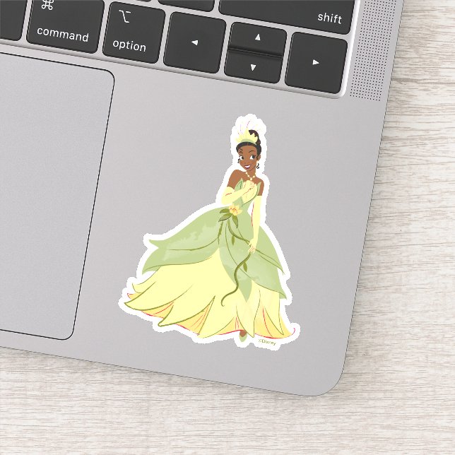 Regal Radiance Princess Tiana Sticker (Detail)