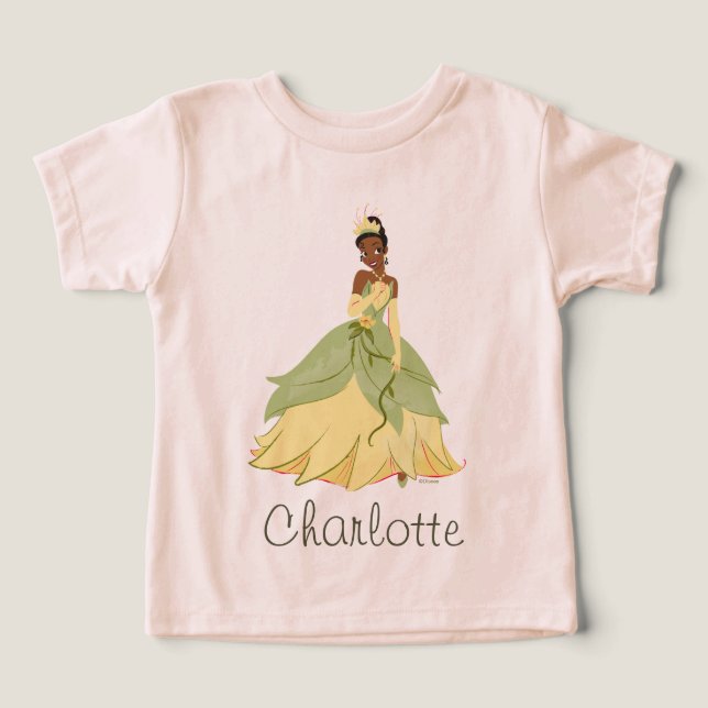 Regal Radiance Princess Tiana Toddler T-shirt (Design Front)