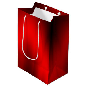 Regal Red Splash Medium Gift Bag