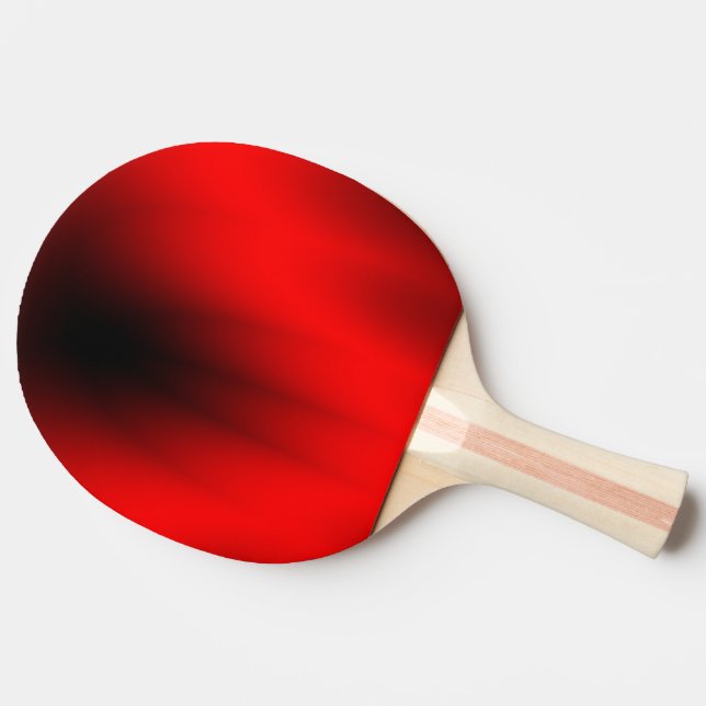 Regal Red Splash Ping-Pong Paddle (Side)