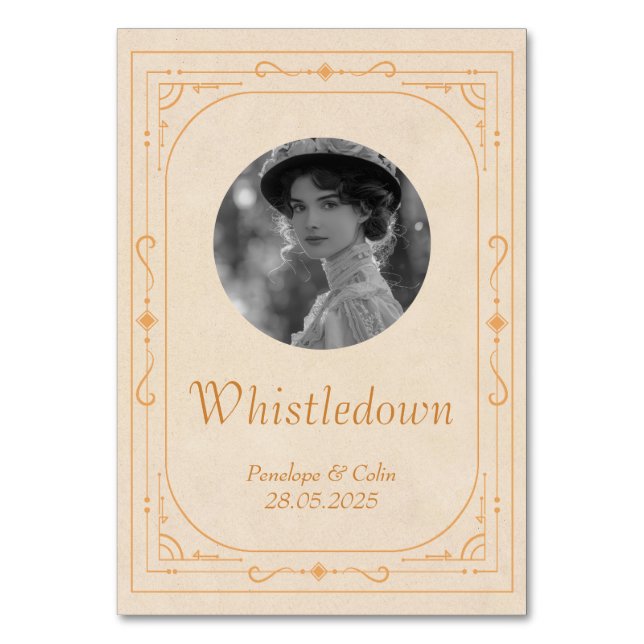 Regal Regency Table Numbers (Front)