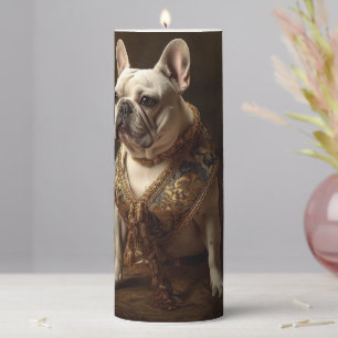 Regal Rembrandt French Bulldog Pillar Candle