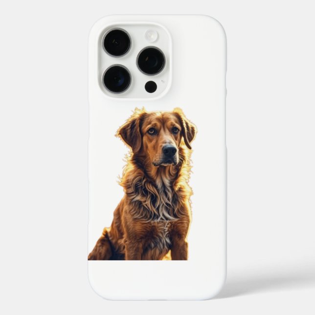 Regal Retriever in Velvet Splendor Case-Mate iPhone Case (Back)
