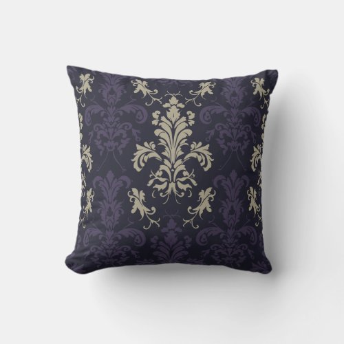 Regal Romance Throw Pillow