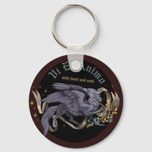Regal Silver Gryphon Keychain