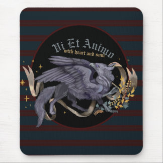 Regal Silver Gryphon  Mouse Pad