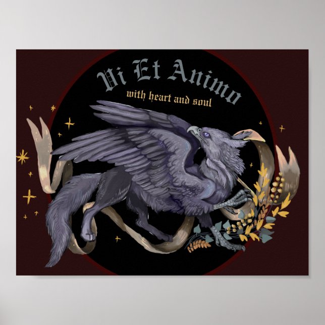 Regal Silver Gryphon Poster (Front)