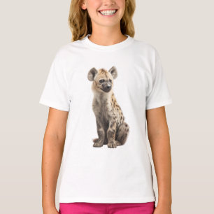Regal Spotted Hyena Cub: A Portrait of the Savanna T-Shirt