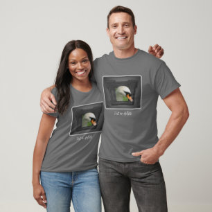 Regal Swan Out Of Frame Personalized T-Shirt