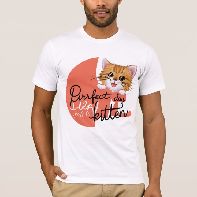 Regal Whiskers National Cat Day T-Shirt (Front)