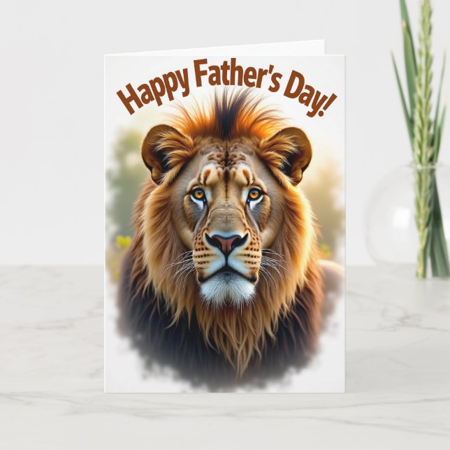 Regal Wildcat Fathers Day Card (Front)