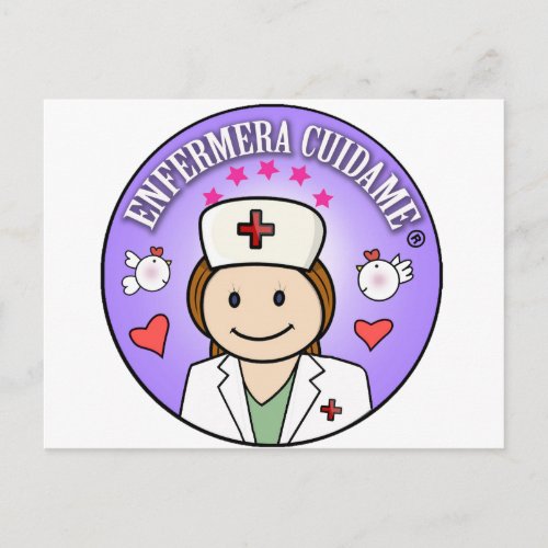 Regalitos para Enfermeras Enfermera Cuidame Postcard