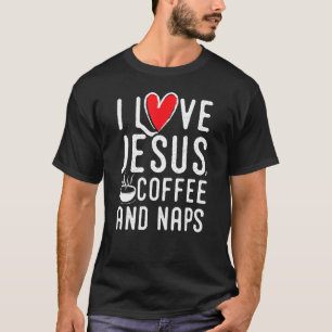 Regalo Cristiano Espanol Jesus Y Cafecito Spanish T-Shirt