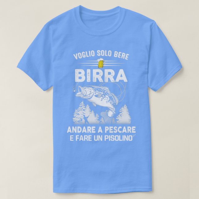Regalo per gli amanti della pesca T-Shirt (Design Front)