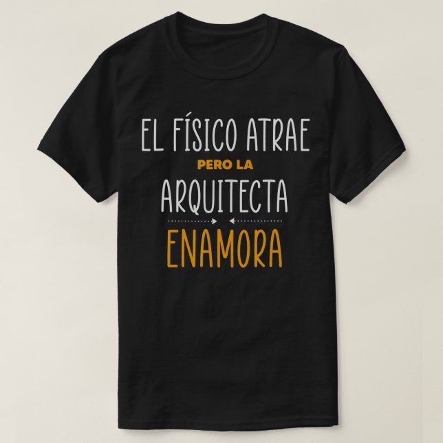 Regalos para Arquitectas  Gifts Idea  T-Shirt (Design Front)