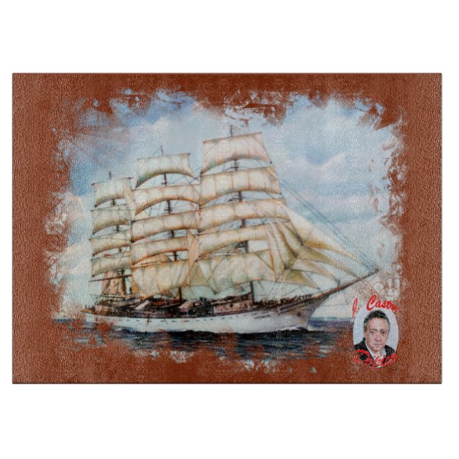 Regata Cutty Sark/Cutty Sark Tall Ships' Race Cutting Board (Front)