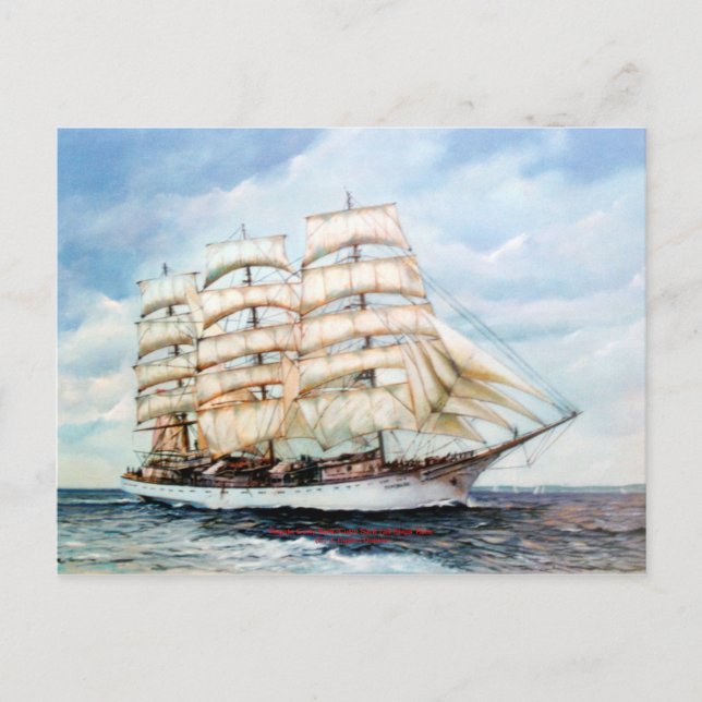 Regata Cutty Sark/Cutty Sark Tall Ships' Race Postcard (Front)