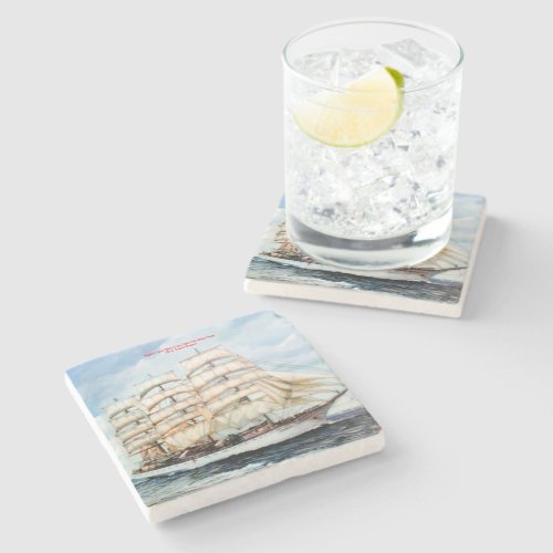 Regata Cutty SarkCutty Sark Tall Ships Race Stone Coaster