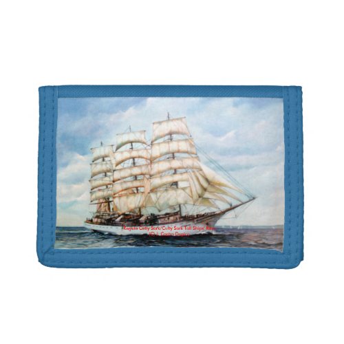 Regata Cutty SarkCutty Sark Tall Ships Race Tri_fold Wallet