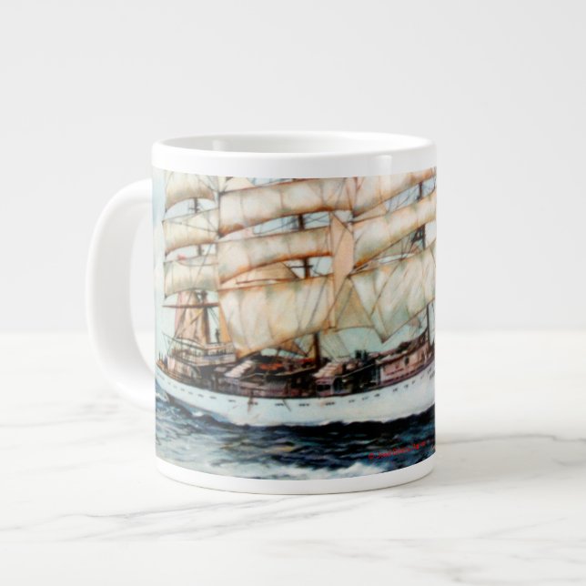Regata Cutty Sark Giant Coffee Mug (Front Left)