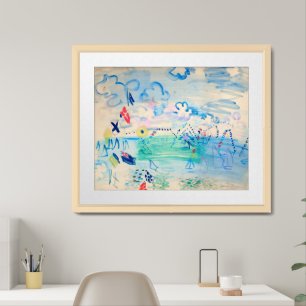 Régates à Cowes   Raoul Dufy Framed Art