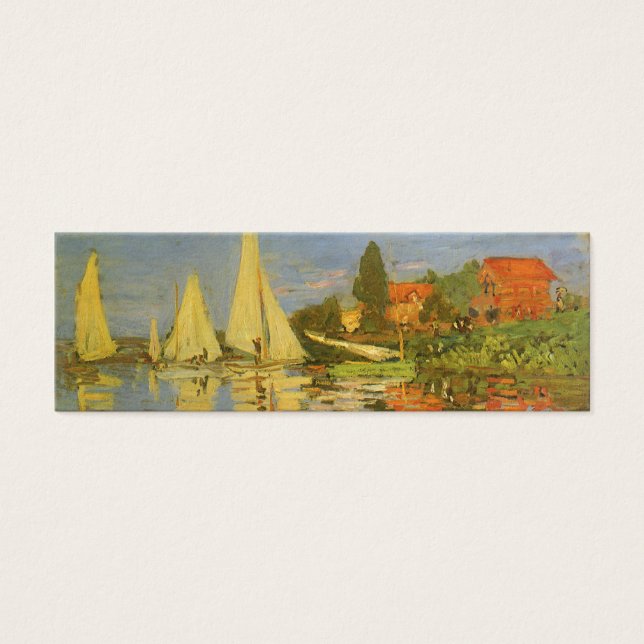 Regatta at Argenteuil by Claude Monet (Front)