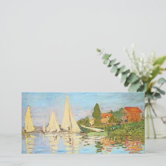 Regatta at Argenteuil by Claude Monet (Standing Front)