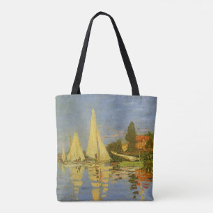 Regatta at Argenteuil by Claude Monet Tote Bag