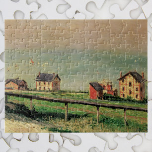 Regatta at Villerville by Gustave Caillebotte Jigsaw Puzzle