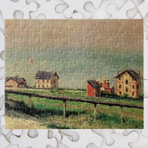 Regatta at Villerville by Gustave Caillebotte Jigsaw Puzzle