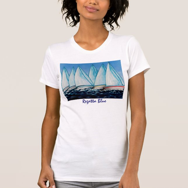 Regatta Blue Ladies T-shirt (Front)
