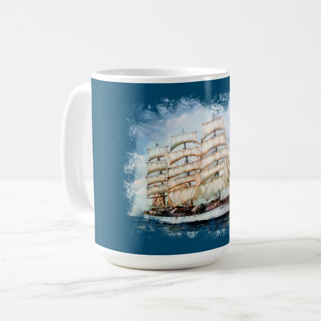 Regatta Cutty Sark Coffee Mug (Front Left)