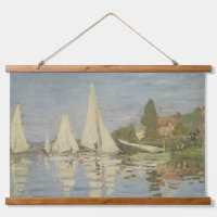 Regattas at Argenteuil, OIl Painting, Claude Monet