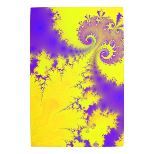 Regeant 3D Fractal Metal Print (Front)