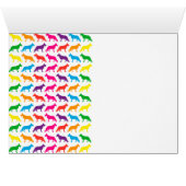 Regenbogen Schäferhunde Cards (Inside Horizontal (Bottom))