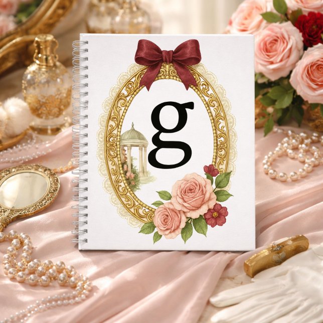Regency Art Letter G Luxury Monogram Journal (Creator Uploaded)