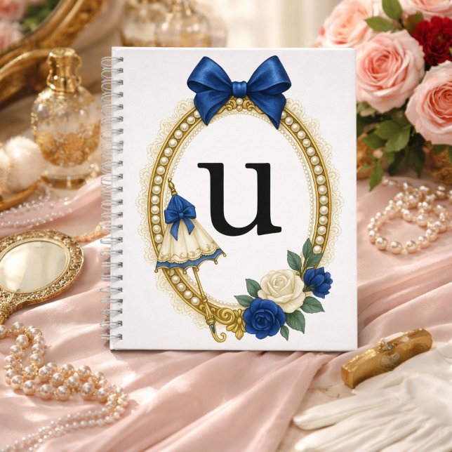 Regency Art Letter U Luxury Monogram Journal (Creator Uploaded)