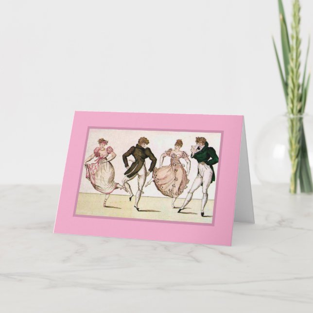 Regency Birthday Queen Card (Front)