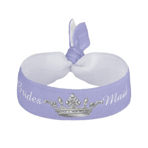 Regency Blue Bridesmaid Princess Head Band Ribbon Hair Tie