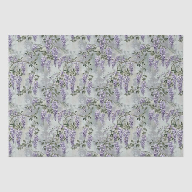 Regency Era Victorian England Pattern  Tissue Paper (Front)