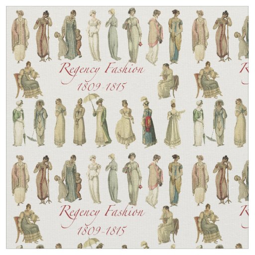 Regency Fashion 1809-1815 Fabric