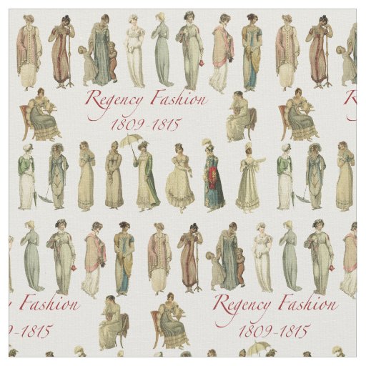 Regency Fashion 1809-1815 Fabric