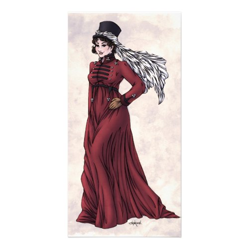 Regency Fashion Art Jane Austen Lady 5 _ 4x8 Card