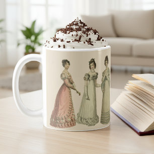 Regency Fashion Mug for Jane Austen Fans
