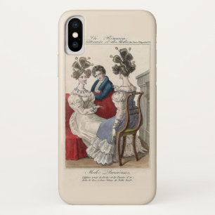 Regency Fashion Plate iPhone X Case